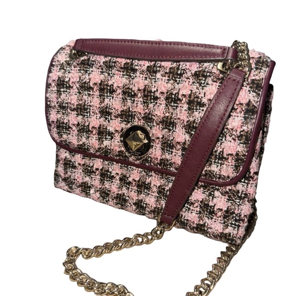 Kate Spade Natalia Tweed Small Flap Crossbody - Picture 2 of 6